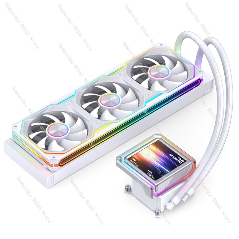Aio Liquid Cooler 360Mm Argb - Enfriador de Agua para CPU AIO