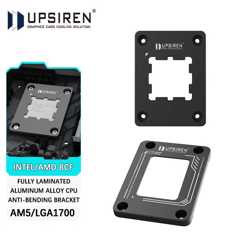Cpu Cooler Am5 Lga1700 Bracket - UPSIREN LGA1700-BCF/AM5 NEGRO CPU corrección de