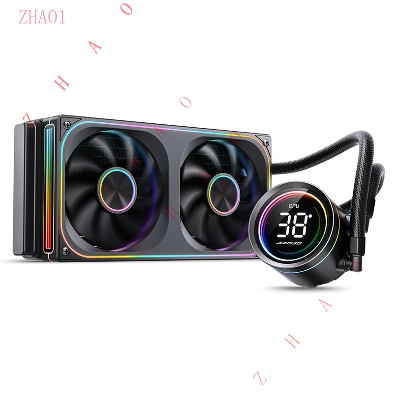 Cpu Water Cooler 240Mm Rgb - Enfriador Líquido para CPU Z, Negro,