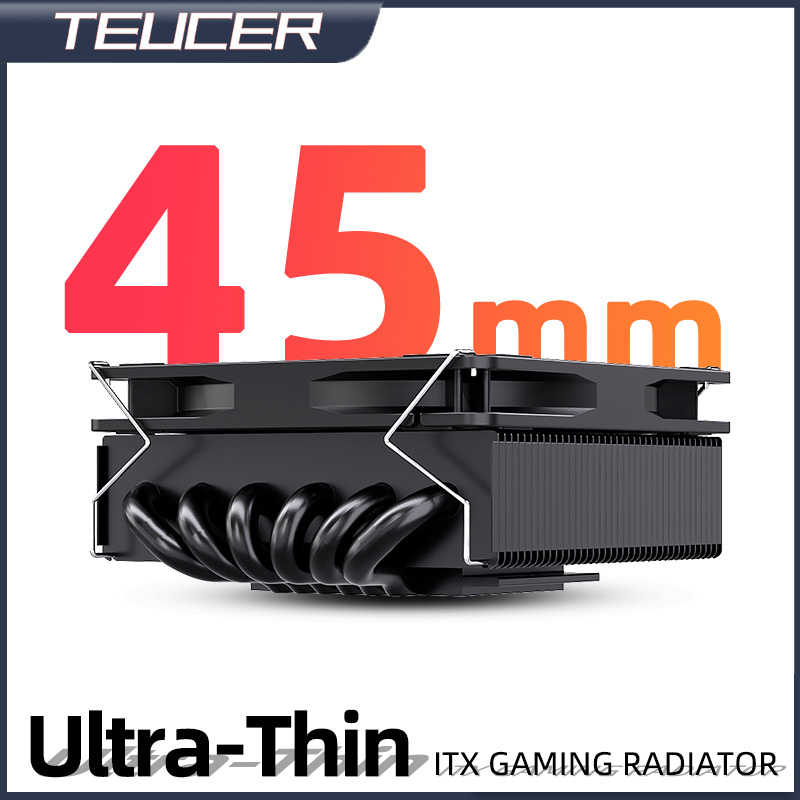 Cpu Cooler Low Profile Itx - Teucer altura 45mm CPU Cooler ITX