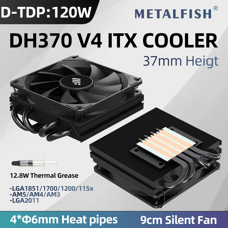 Cpu Cooler Low Profile Itx - Enfriador de CPU de Bajo Perfil