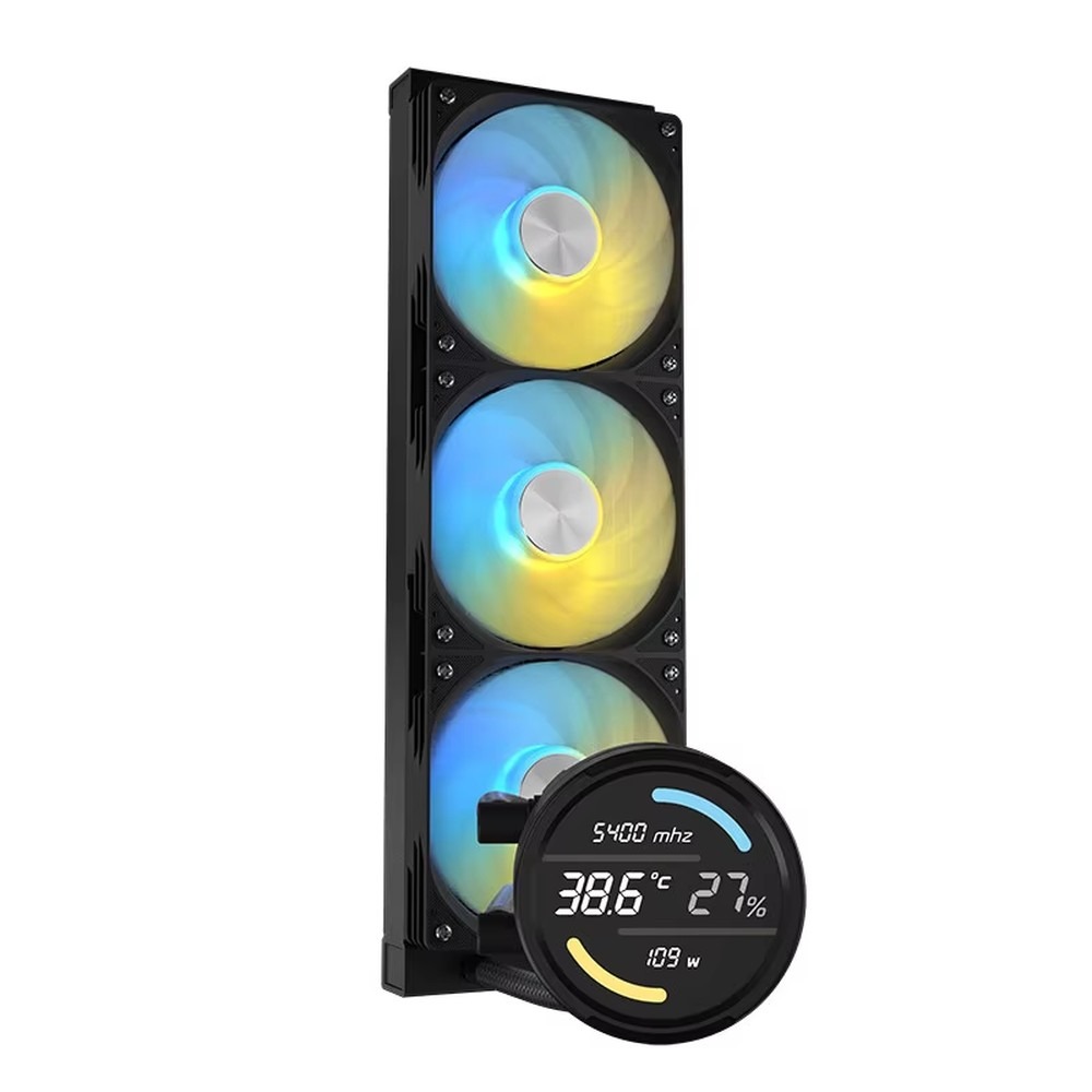 Aio Liquid Cooler 360Mm Argb - SilverStone E360 Black ARGB Enfriador de
