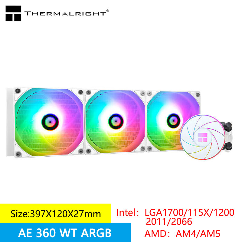 Liquid Cooling Radiator 360 - Thermalright-enfriador líquido de CPU AQUA ELITE