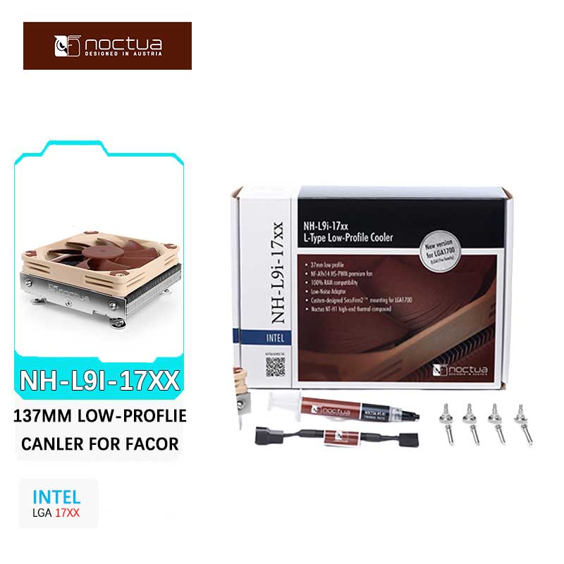 Cpu Cooler Low Profile Itx - Noctua NH-L9i-17xx enfriador de CPU fino
