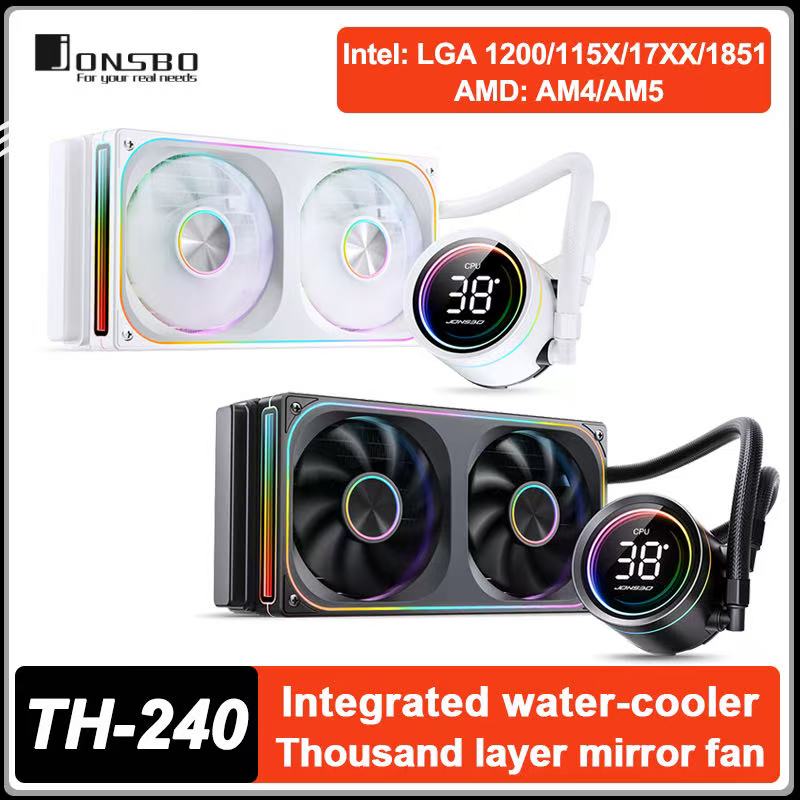 Cpu Water Cooler 240Mm Rgb - Enfriador de Agua para CPU JONSBO