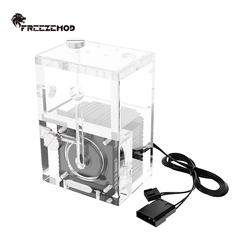 Aio Pump Reservoir Combo - FREEZEMOD depósito cuadrado + bomba combinada