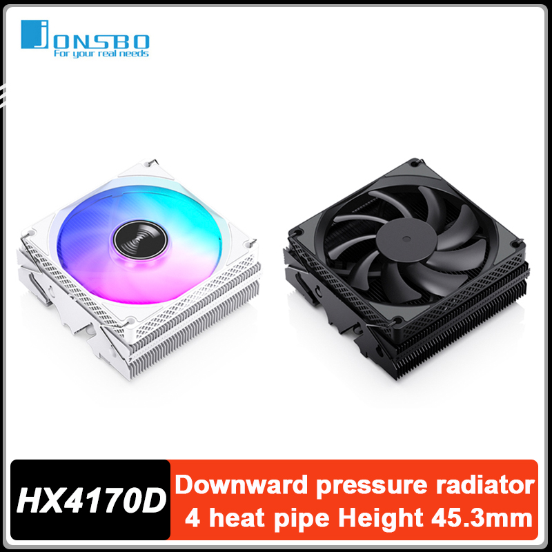Cpu Cooler Low Profile Itx - JONSBO HX4170D CPU Cooler 4 tubos