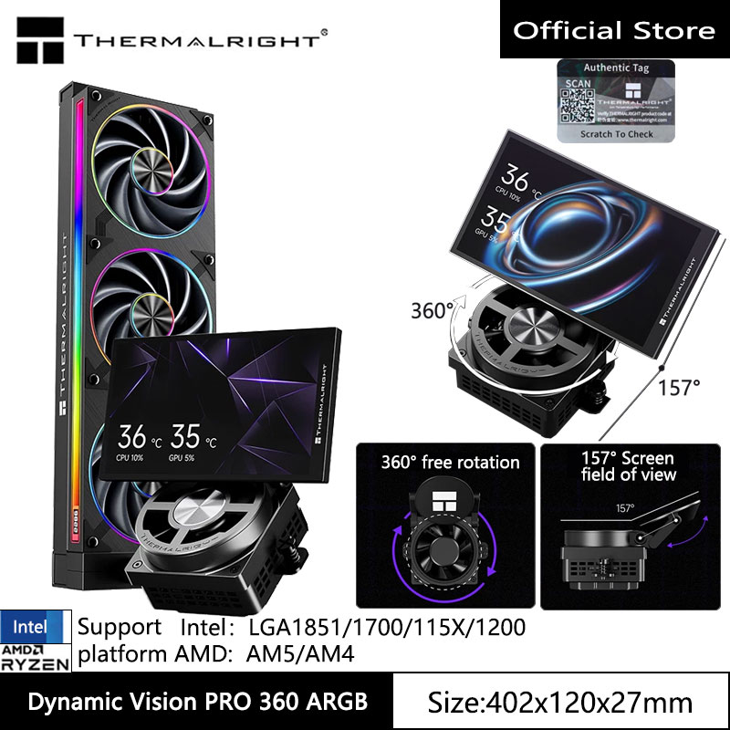 Liquid Cooling Radiator 360 - Radiador de refrigeración líquida todo en