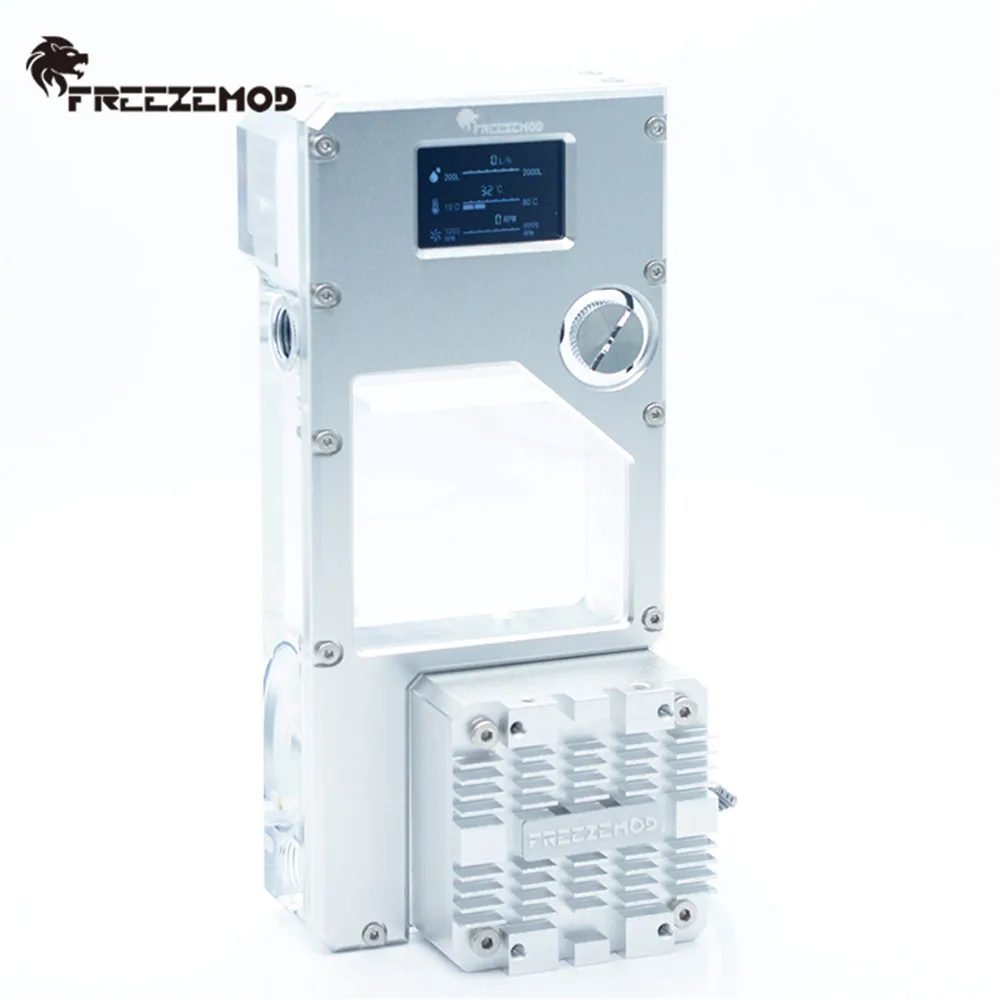 Freezemod AIO termómetro depós - Aio Pump Reservoir Combo reseña y precio