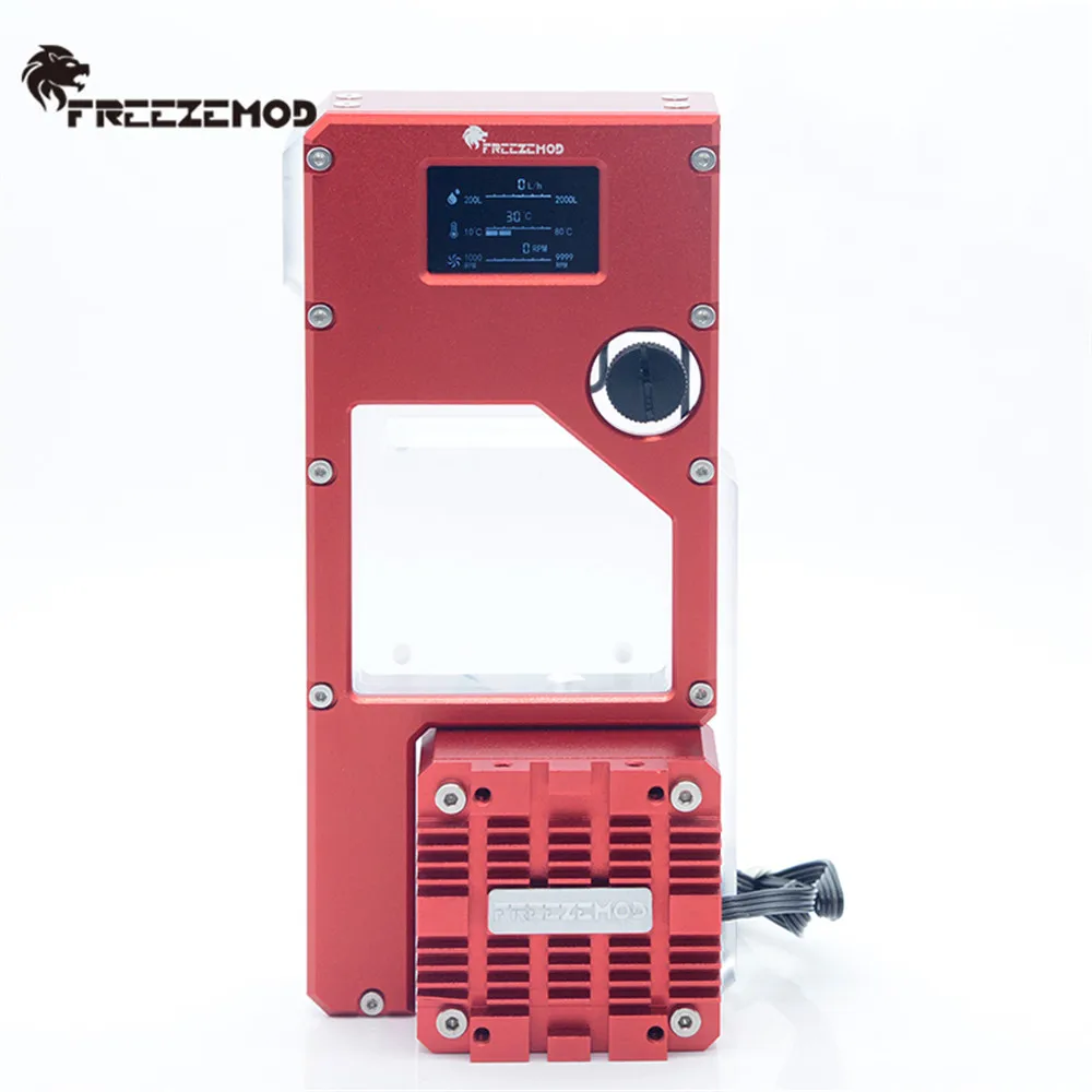 Freezemod AIO termómetro depós - Aio Pump Reservoir Combo reseña y precio