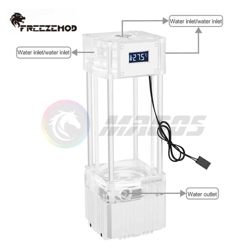 FREEZEMOD bomba AIO + depósito - Aio Pump Reservoir Combo reseña y precio