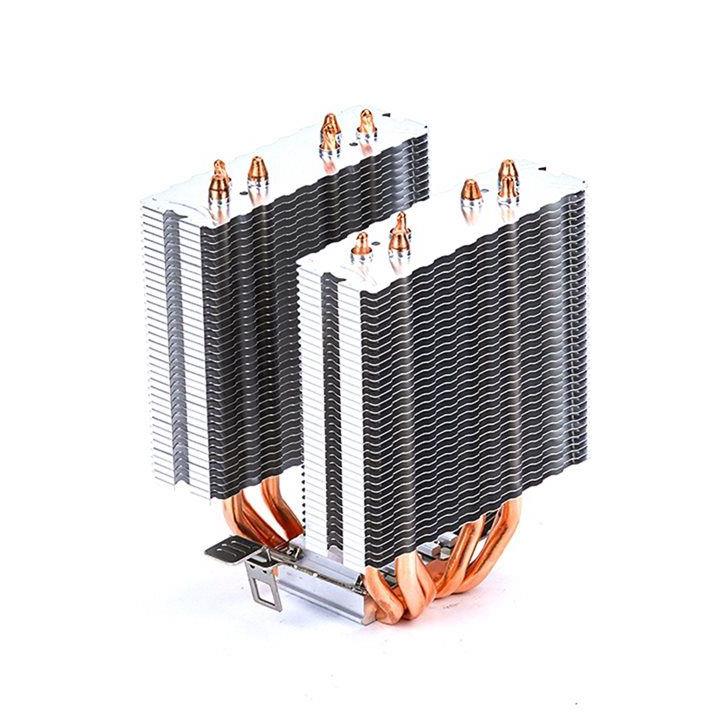 Enfriador de aire de CPU de 6  - Cpu Air Cooler Dual Tower 6 Heatpipe reseña y precio