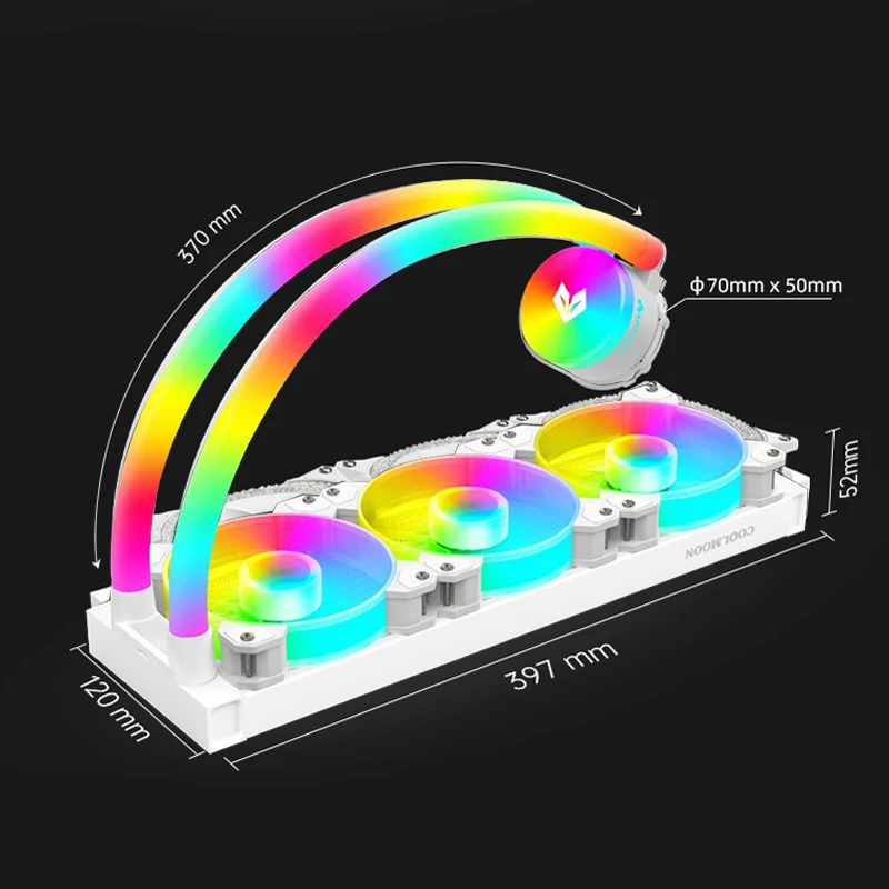 240 360 1700 CPU AIO enfriador - Cpu Water Cooler 240Mm Rgb reseña y precio