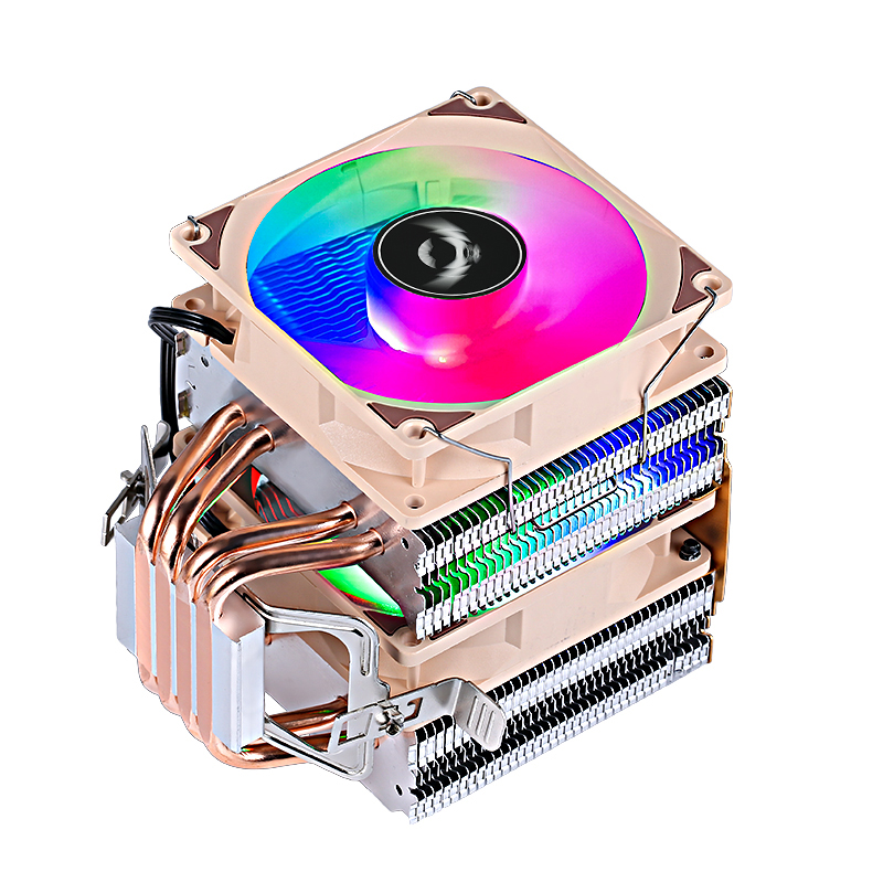 Enfriador de CPU de 4/6 Tubos  - Cpu Air Cooler Dual Tower 6 Heatpipe reseña y precio