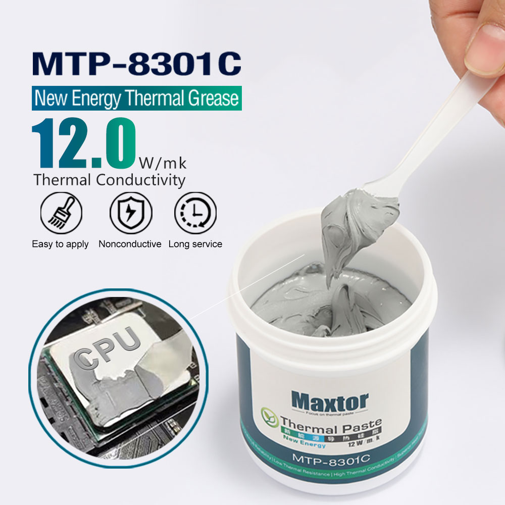 Grasa de pasta térmica Maxtor  - Thermal Paste Cpu 12W Mk reseña y precio