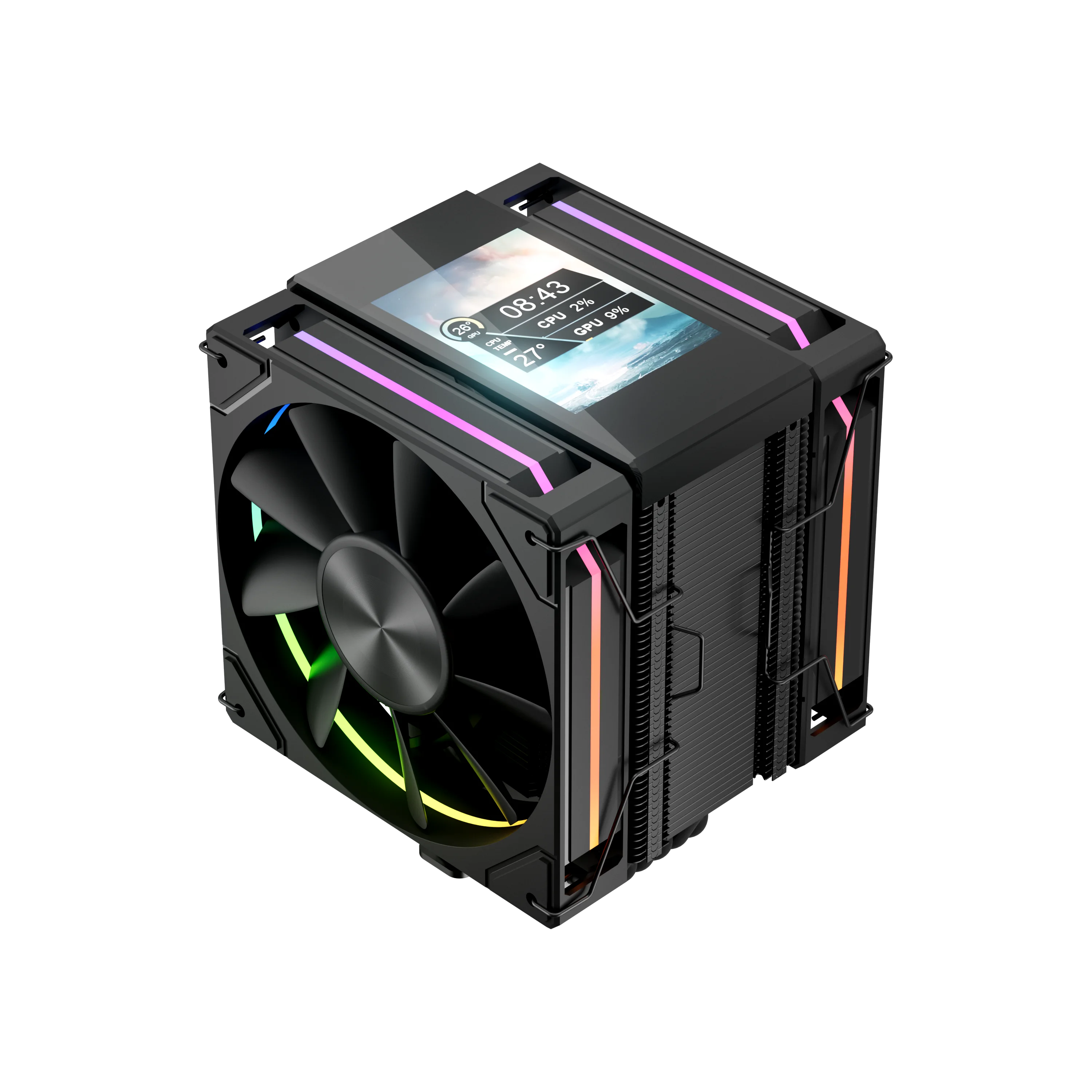 Enfriador de CPU Power Train X - Cpu Air Cooler Dual Tower 6 Heatpipe reseña y precio