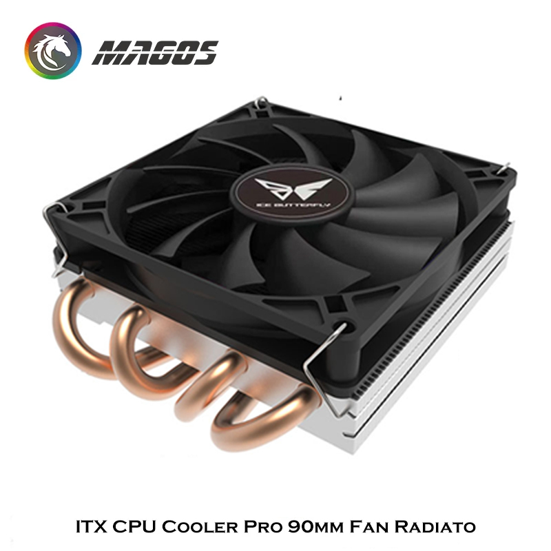 ITX-enfriador de CPU Pro, vent - Cpu Cooler Low Profile Itx reseña y precio