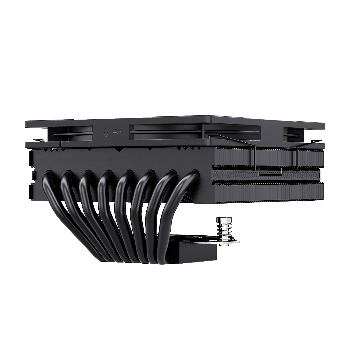 TEUCER-enfriador de CPU con 8  - Cpu Cooler Low Profile Itx reseña y precio