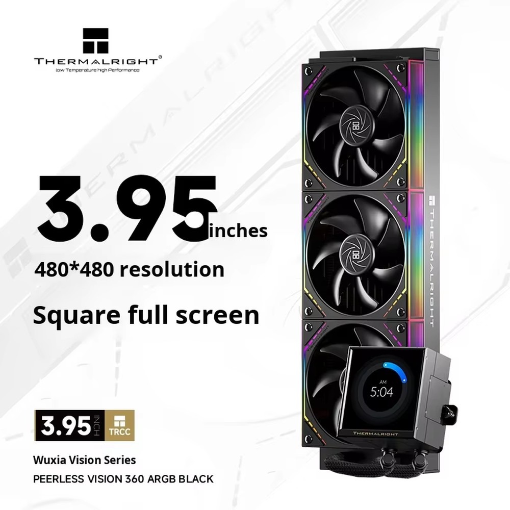 Enfriador líquido para CPU The - Aio Liquid Cooler 360Mm Argb reseña y precio