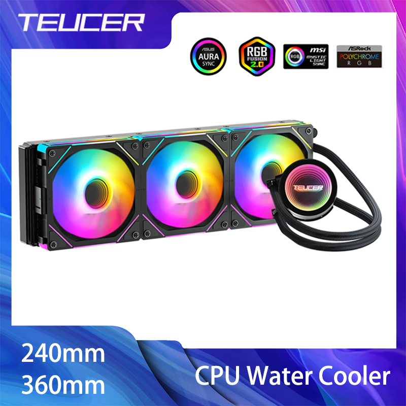 Refrigerador de agua de CPU TE - Cpu Water Cooler 240Mm Rgb reseña y precio