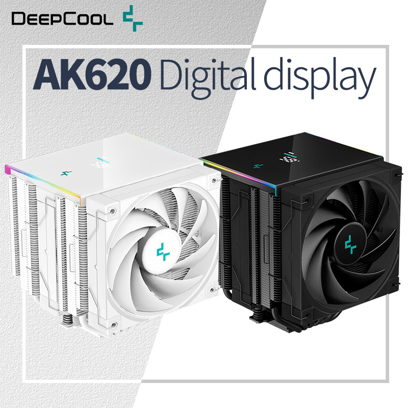DeepCool AK620 Digital Twin To - Cpu Air Cooler Dual Tower 6 Heatpipe reseña y precio