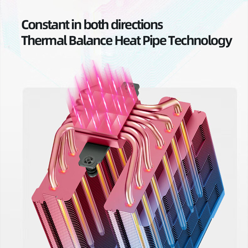 DeepCool-enfriador de aire par - Cpu Air Cooler Dual Tower 6 Heatpipe reseña y precio