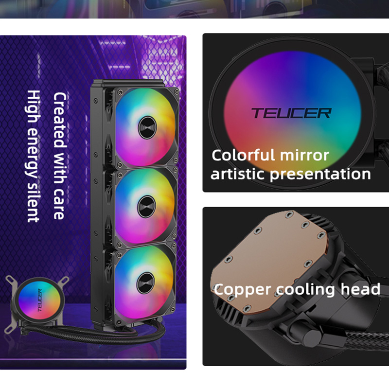 TEUCER AF-240 enfriador de CPU - Cpu Water Cooler 240Mm Rgb reseña y precio