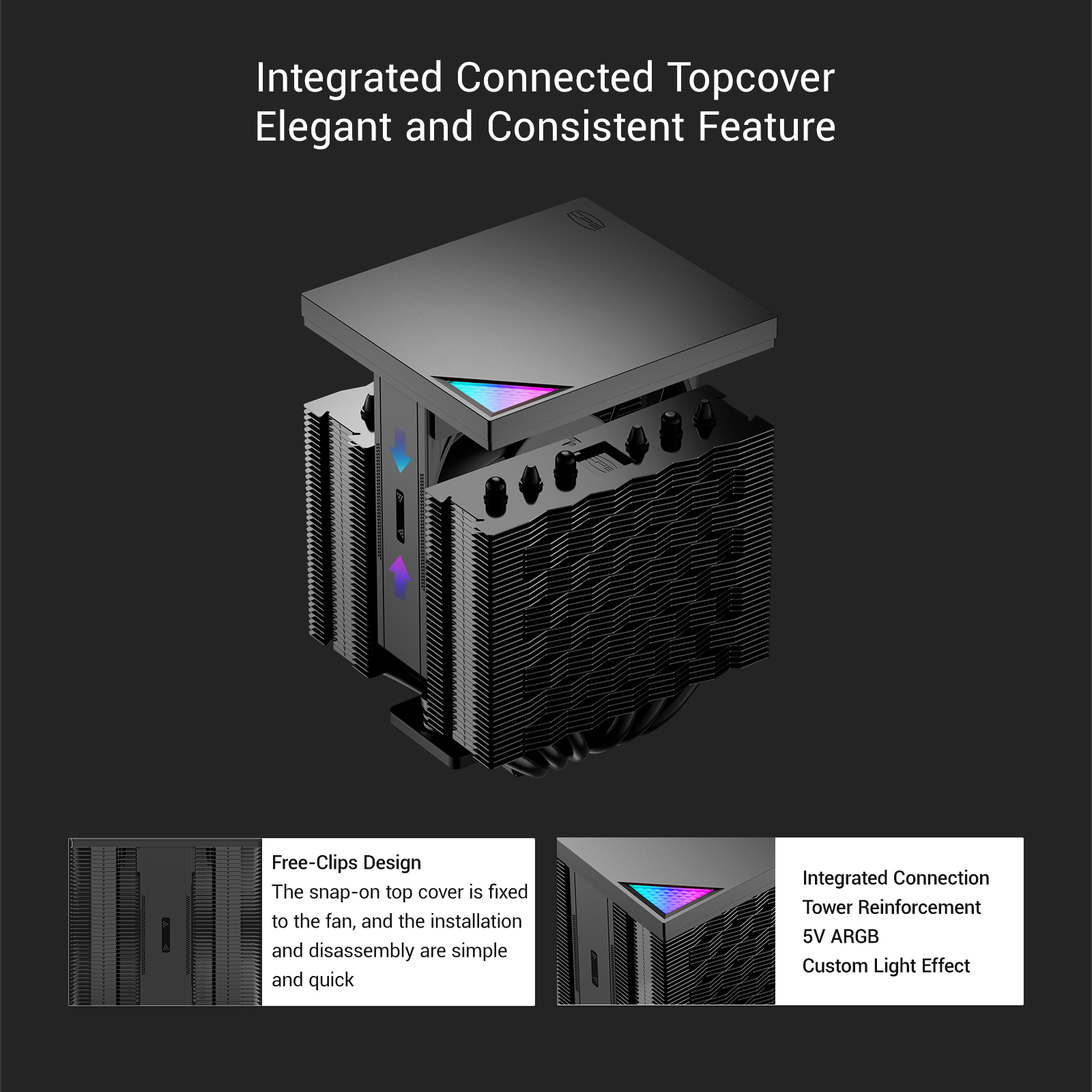 PCCOOLER RZ620M X Mini Enfriad - Cpu Air Cooler Dual Tower 6 Heatpipe reseña y precio