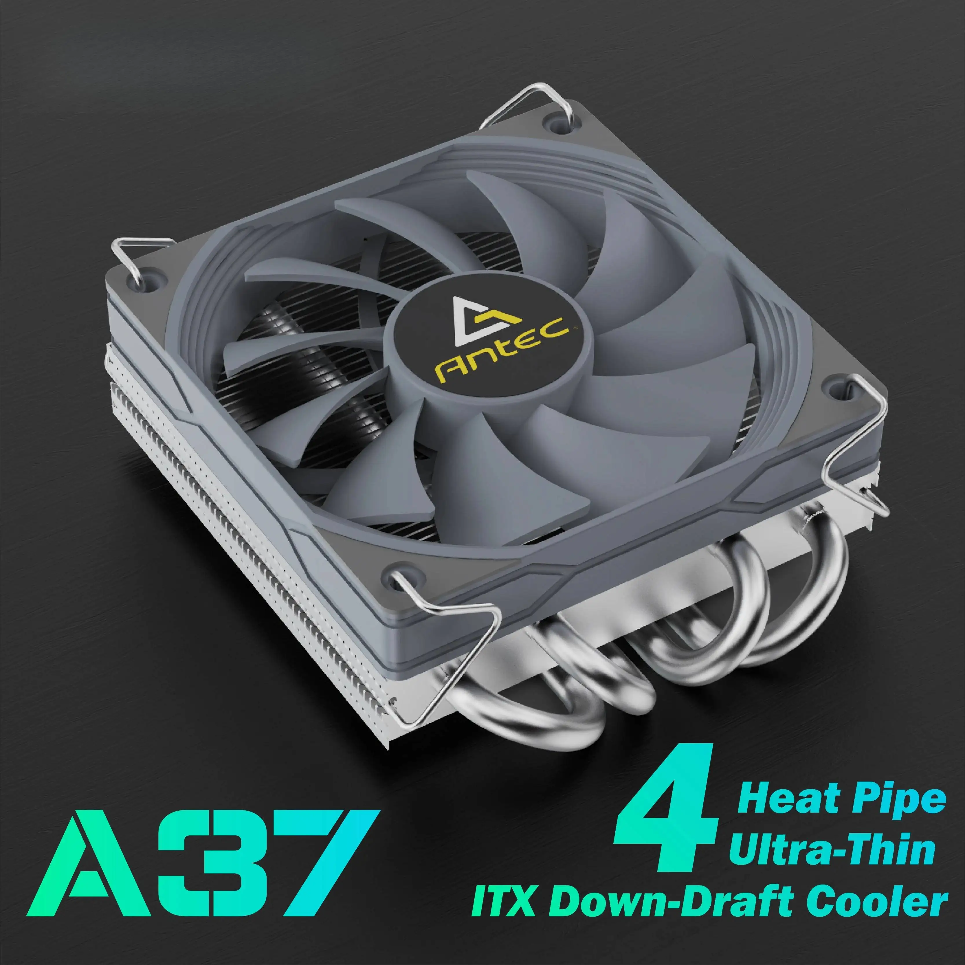 Antec ITX ventilador PWM de pe - Cpu Cooler Low Profile Itx reseña y precio