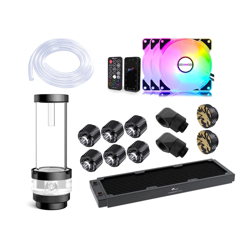 BYKSKI-Kit de refrigeración po - Cpu Water Cooler 240Mm Rgb reseña y precio