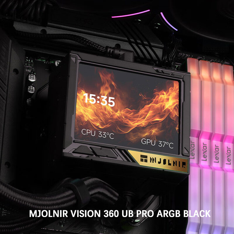 Thermalright Mjolnir VISION 36 - Liquid Cooling Radiator 360 reseña y precio