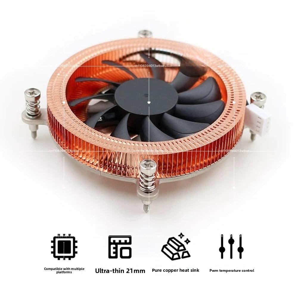 Enfriador de CPU Mini ITX NAS, - Cpu Cooler Low Profile Itx reseña y precio