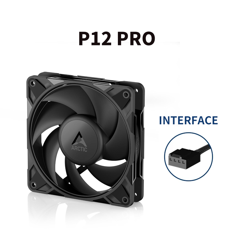 Ventilador ARCTIC P12 Pro orig - Cooler Fan 120Mm Static Pressure reseña y precio