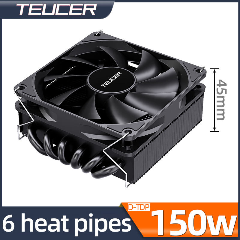 Teucer 6Heatpipes CPU Cooler D - Cpu Cooler Low Profile Itx reseña y precio