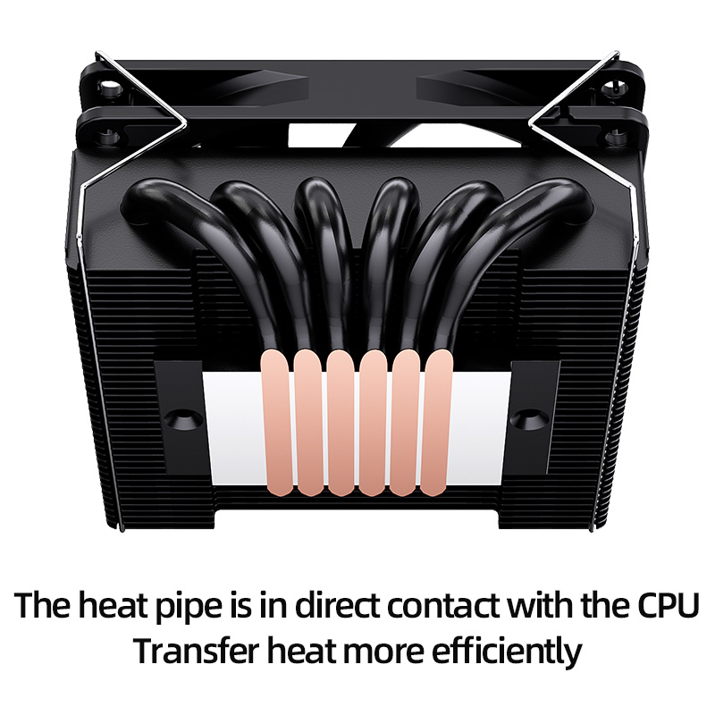 Teucer 6Heatpipes CPU Cooler D - Cpu Cooler Low Profile Itx reseña y precio