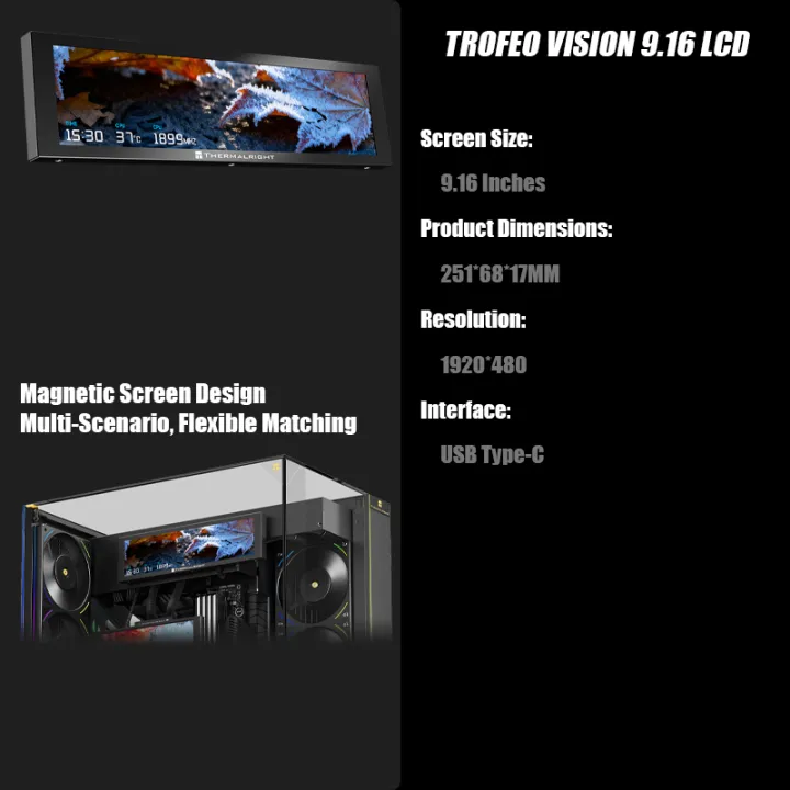 Thermalright Trofeo Vision LCD - Aio Cooler Lcd Display Screen reseña y precio