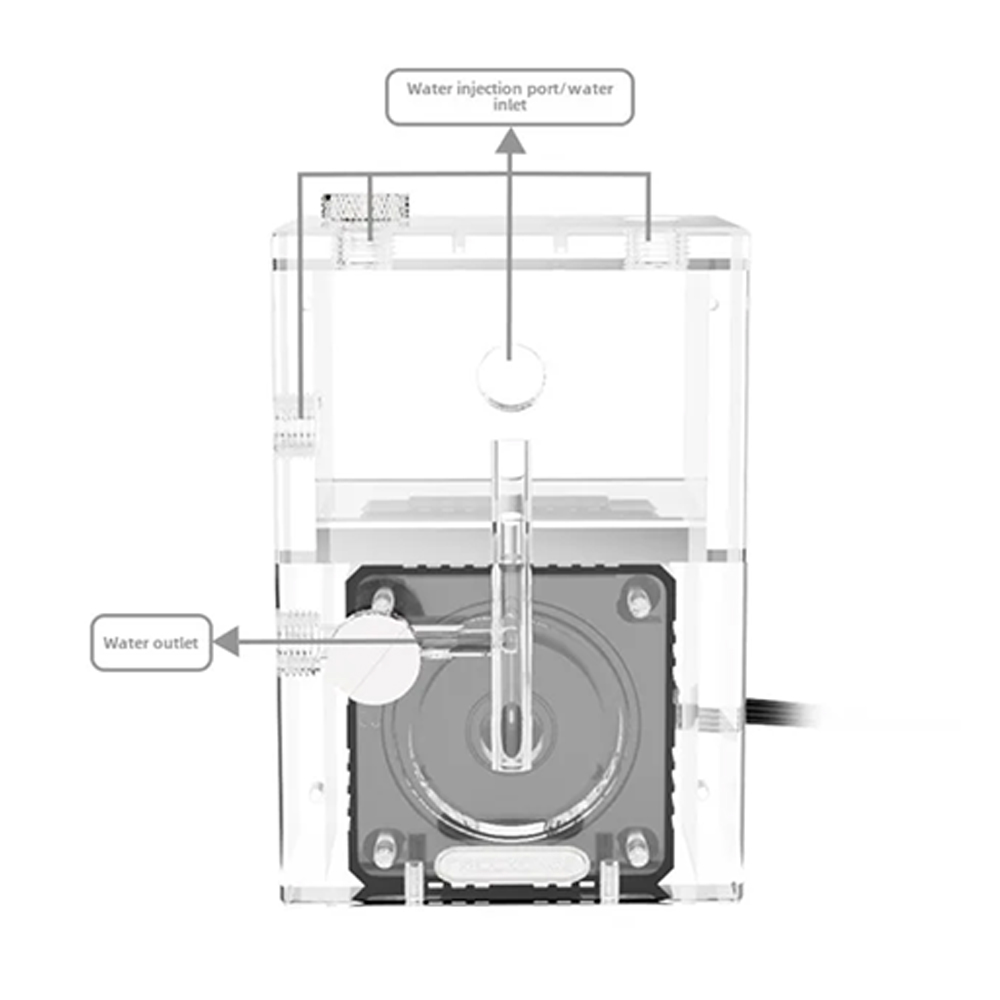 Combo de depósito de bomba de  - Aio Pump Reservoir Combo reseña y precio