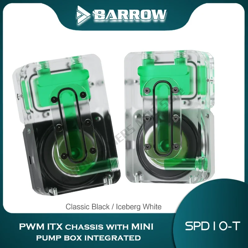 Barrow ITX-caja de bomba AIO,  - Aio Pump Reservoir Combo reseña y precio
