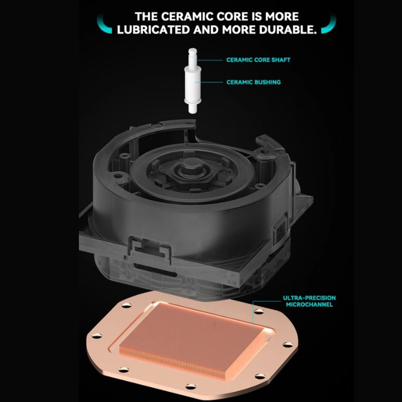 Enfriador de Cpu líquido ARGB, - Aio Liquid Cooler 360Mm Argb reseña y precio