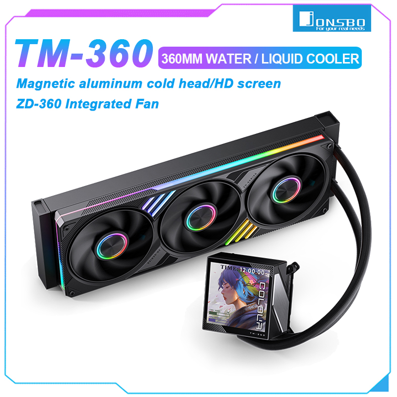 JONSBO TM-360 AIO Enfriador Lí - Aio Liquid Cooler 360Mm Argb reseña y precio