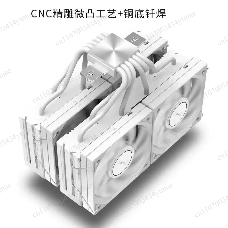 Enfriador de CPU de doble torr - Cpu Air Cooler Dual Tower 6 Heatpipe reseña y precio