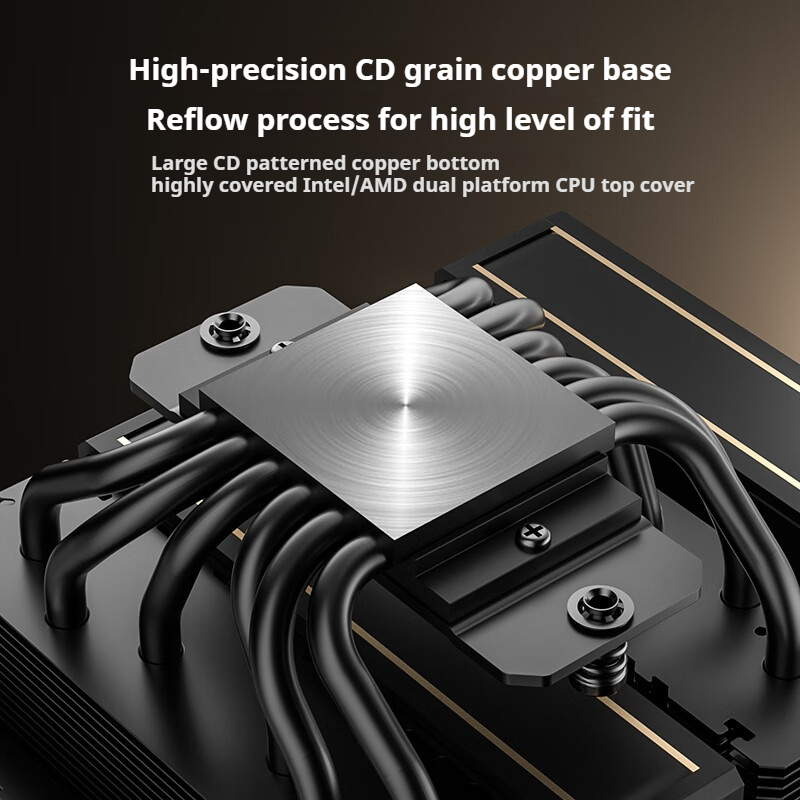 ID-COOLING Enfriador de CPU de - Cpu Air Cooler Dual Tower 6 Heatpipe reseña y precio
