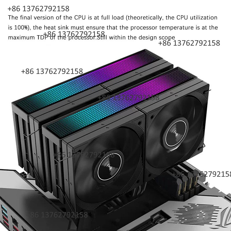 Enfriador de CPU de Doble Torr - Cpu Air Cooler Dual Tower 6 Heatpipe reseña y precio