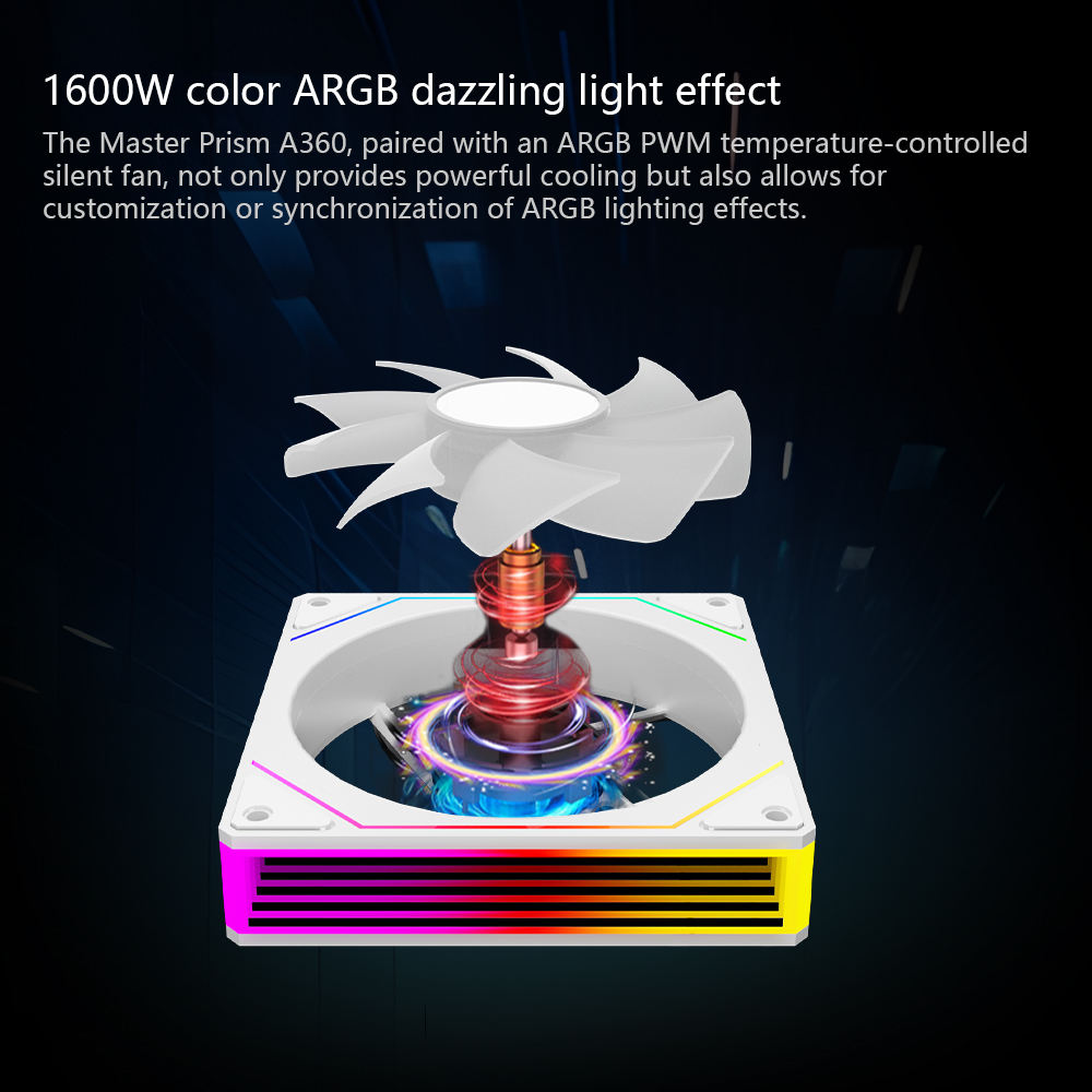 Enfriador Líquido para CPU Zer - Aio Liquid Cooler 360Mm Argb reseña y precio